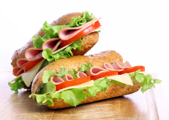 een klassiek lunchlezingbroodje